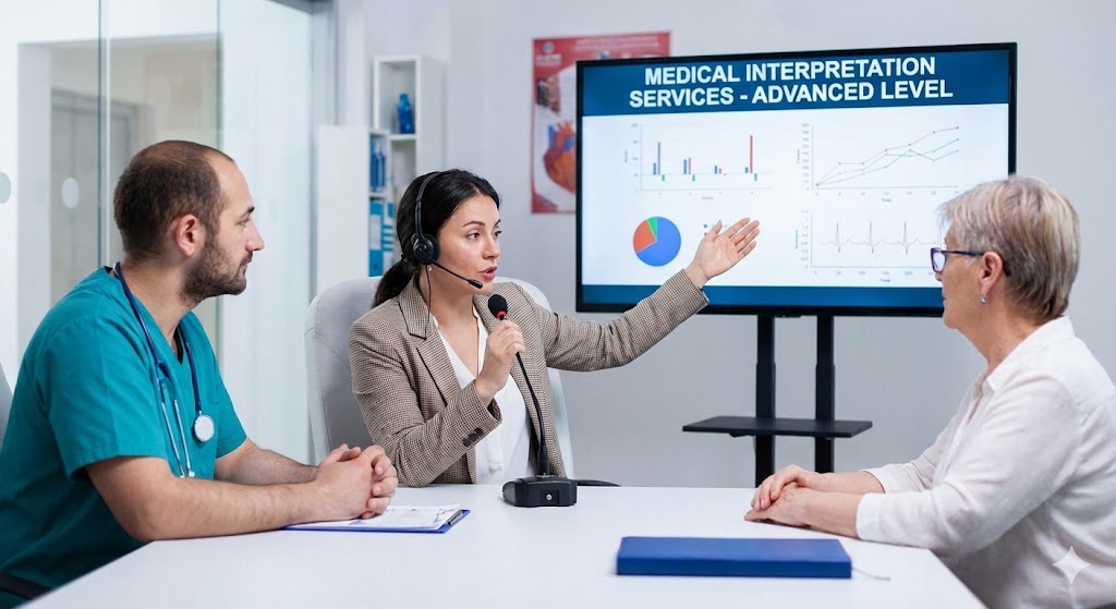الترجمة الطبية الفورية ➋ | المستوى المتقدم | مستوى التطبيق والمحاكاة